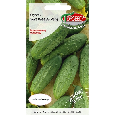 Ogórek Vert Petit De – Nasiona Odmiana Wczesna i Plenna Do Gruntu i Folii